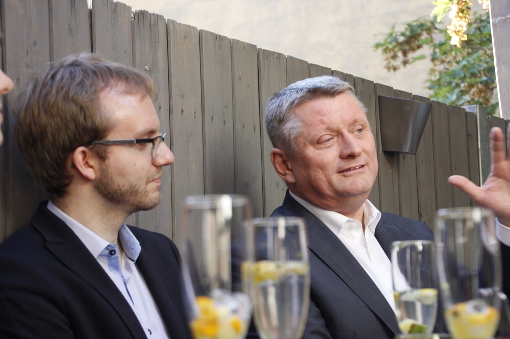Hermann Gröhe und Ansgar Jonietz 2016